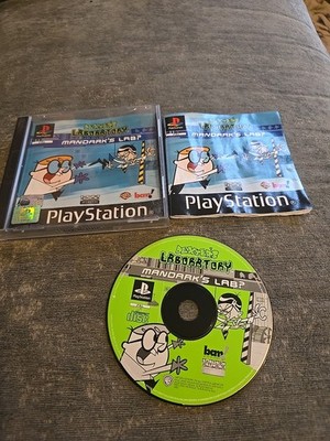 Dexters Labor Mandark's Lab? Playstation 1 mit Anleitung Disc sehr guter Zustand Ps1