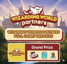 Wizarding World Partners Event Monopoly Partner Go 1-12 Hours   Full Carry