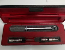 Snap-on Qjr217c 38 Drive Click-type Torque Wrench With Case Used