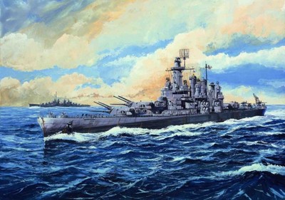 Trumpeter 1:700 USS WASHINGTON BB-56 Model Kit - 05735
