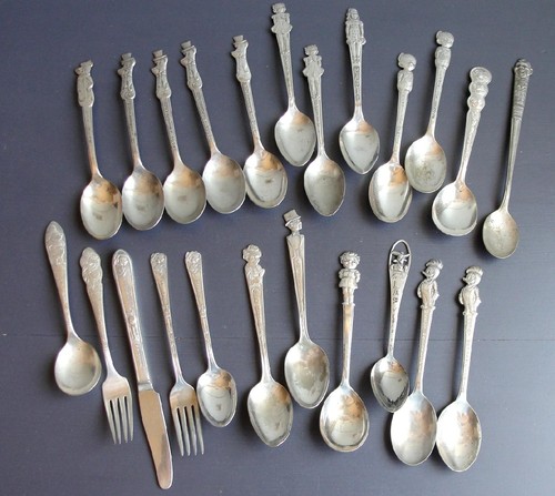Cartoon Character Children's Silverware Flatware Buy 1, Buy All Save $ Shipping