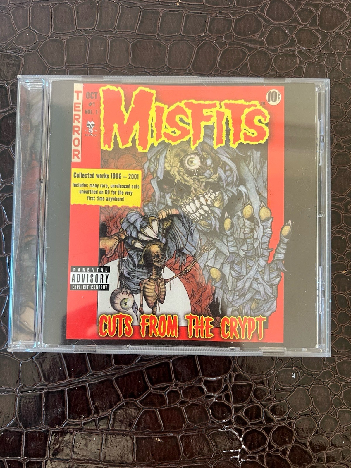 Misfits - Cuts From the Crypt CD 2001 Roadrunner Records Rare Danzig Samhain