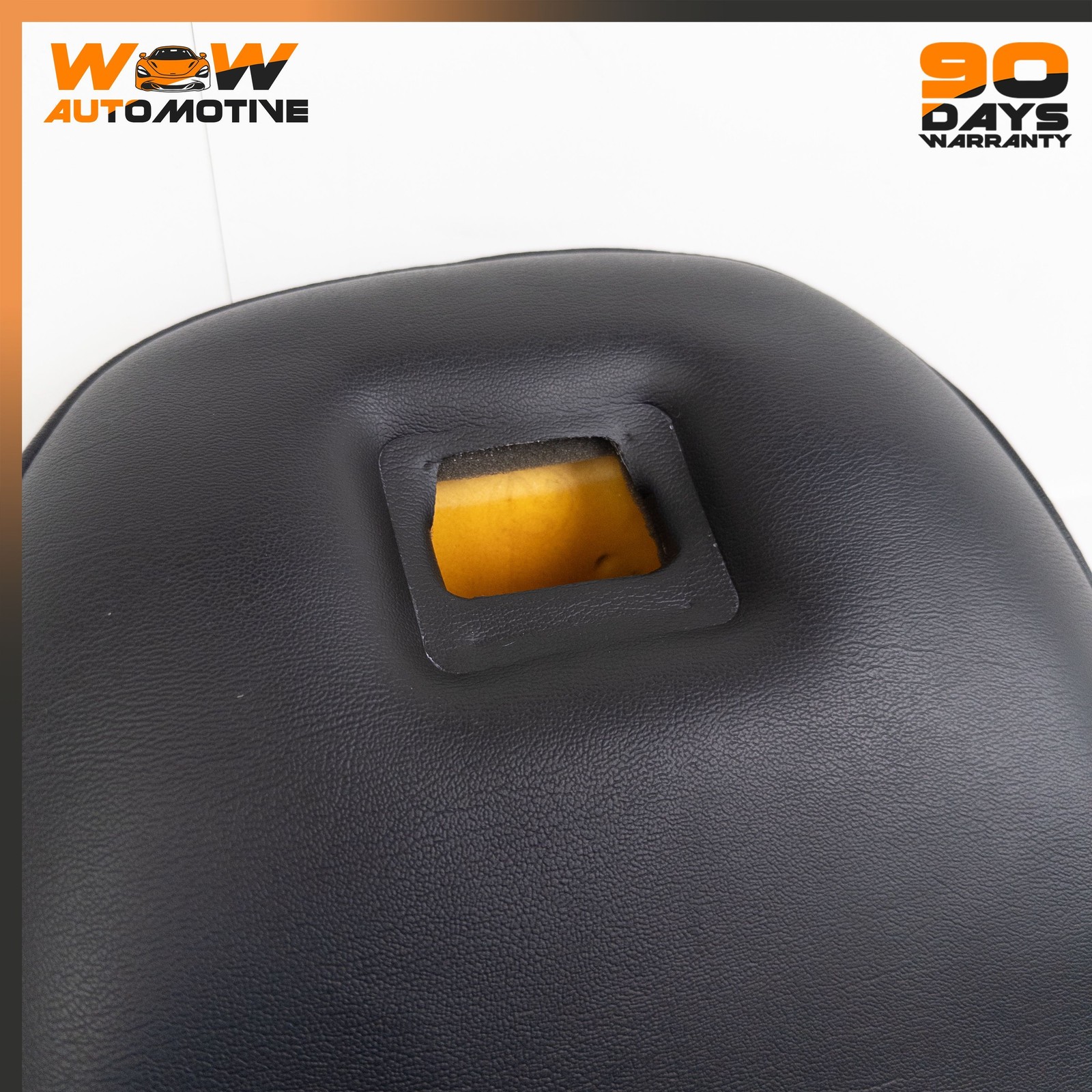 05-10 CHEVROLET CORVETTE C6 FRONT LEFT TOP UPPER SEAT CUSHION BOTTOM BLACK OEM