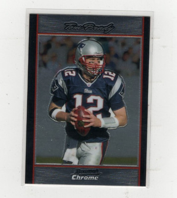 2007 Tom Brady Bowman Chrome #BC172 Free Shipping (J1556)