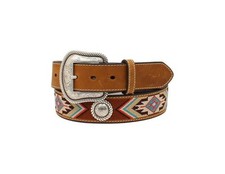 Nocona Western Belt Womens Southwest Embroidered Round N320002944