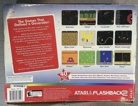 Atari Flashback 2 Classic Game Console complete with 40 Built-In Never Used