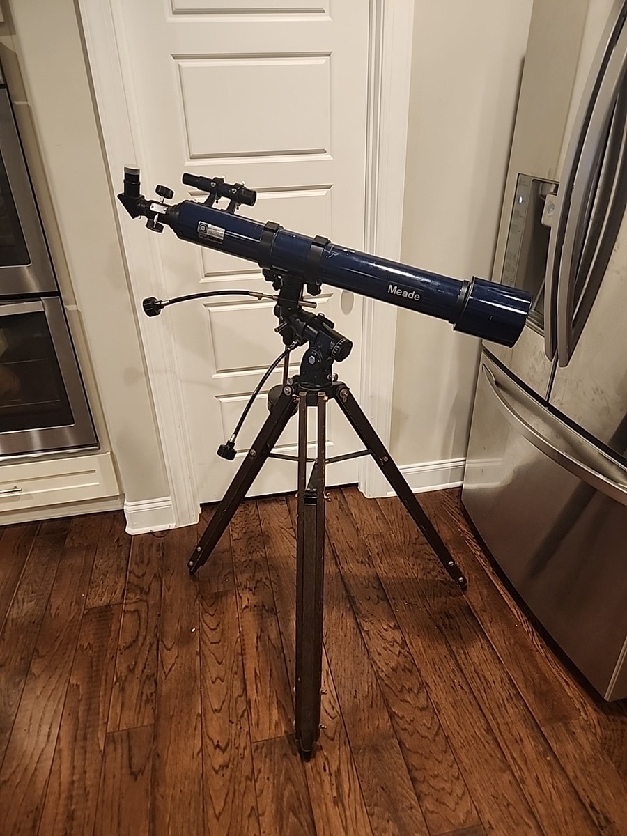 Meade Model 320 80mm f/11 Refractor Telescope - *READ* | eBay
