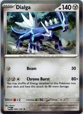 Dialga 095/132 Rare Mega Evolution Pokemon Holo NM