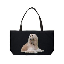 Elegant Afghan Hound Weekender Tote Bag