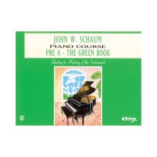 Alfred John W. Schaum Piano Course Pre-A The Green Book