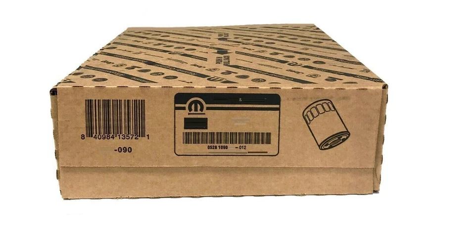 Set of 12 Mopar Engine Oil Filter MO-090/ 5281090AB for Dodge Chrysler 91-08 - Image 4 of 4