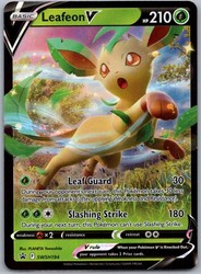 Leafeon V SWSH194 Black Star Promo Sword & Shield