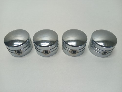 Harley-Davidson 1998 Ultra Classic Chrome Cylinder Head Bolt Nut Covers 