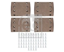 FEBI BILSTEIN 181203 Drum Brake Lining Rear Braking Fits KÄSSBOHRER BPW