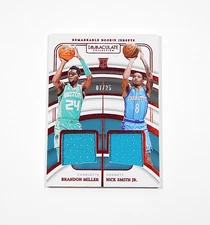 2023-24 Immaculate Remarkable Rookie Dual Patch Red Nick Smith Jr. / Miller /25