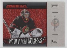 2023 Credentials Debut Ticket Access Horizontal Red 99/125 Leevi Merilainen 1hs5