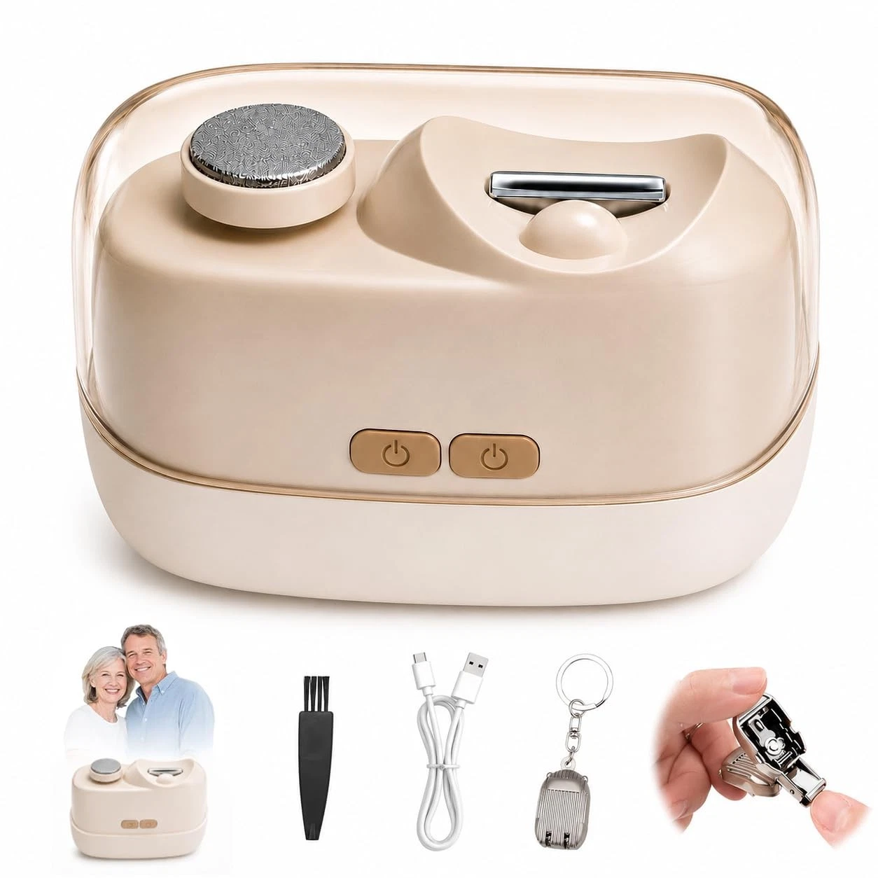 Electric Nail Clippers for Seniors，2026 New Automatic Electric Nail Clippers，...
Opens in a new wind