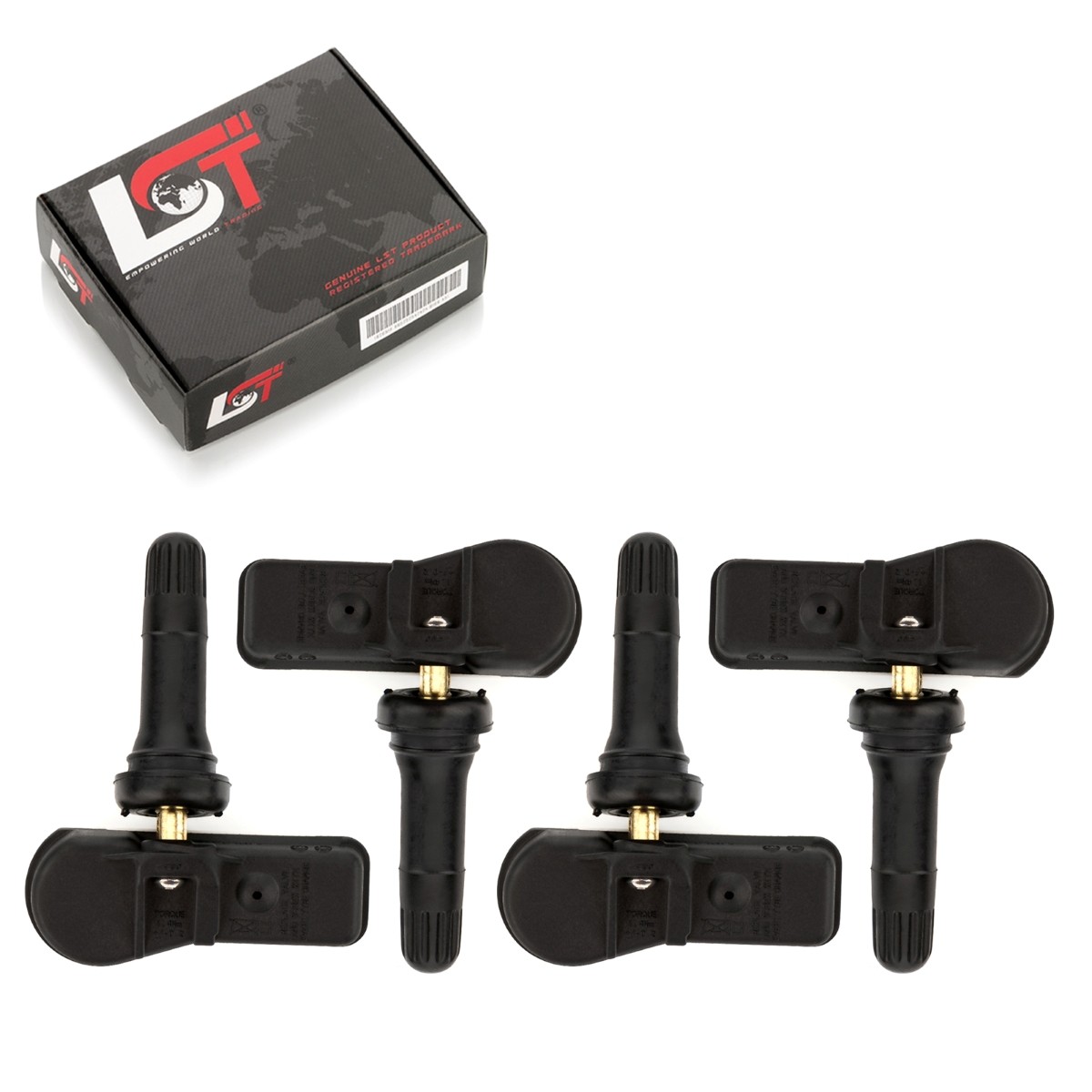 4x Tire RDKS Rdci Tpms-Sensor 433MHz 407009322R for Dacia Dokker Ke