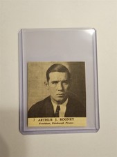 Art Rooney Pittsburgh Pirates Football 1936 NFL Player Picture