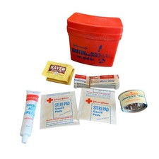 Johnson & Johnson OutdoorsMan First Aid Kit W/ Supplies Vintage Waterproof