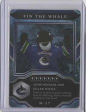 2021-22 Upper Deck MVP Mascot Gaming Cards #M27 Fin The Whale