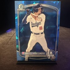 MIKE SIROTA 2025 BOWMAN DRAFT CHROME SAPPHIRE #BDC-11
