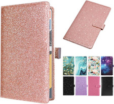 Car Registration and Insurance Holder, Leather Vehicle Card Document Glove Box O