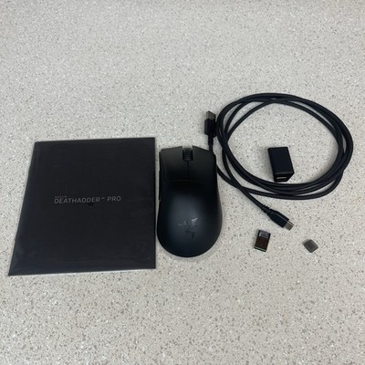 Razer DeathAdder V3 Pro Wireless Gaming Mouse Black Excellent Condition