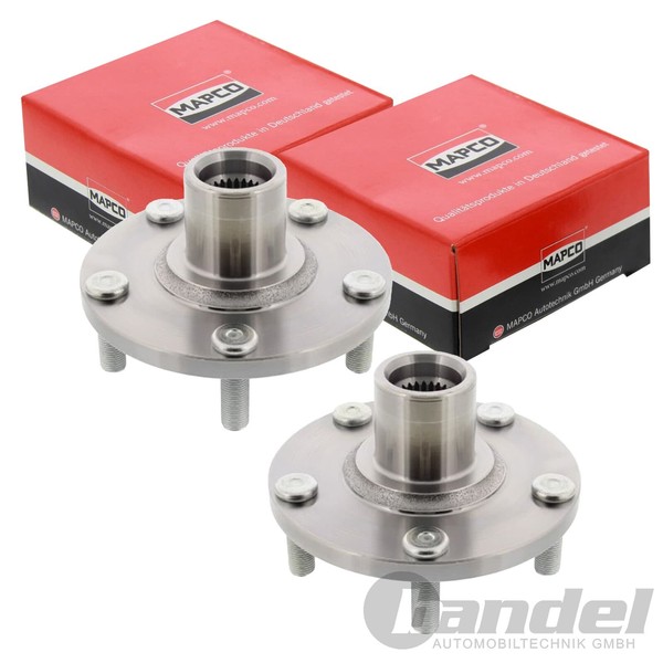 2X Mapco Radnabe Vorne Beidseitig Passend FüR Nissan Almera Primera | 126511-image