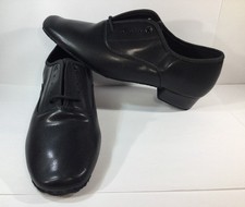 Men's Latin Dance Shoes Leather Sole Ballroom Salsa Tango
