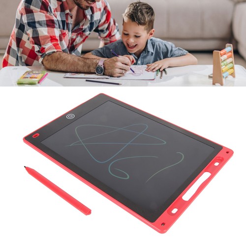 LCD Writing Tablet 10in LCD Color Screen Delete Button Eyes Kids Drawing Tabl FY - Afbeelding 2 van 24
