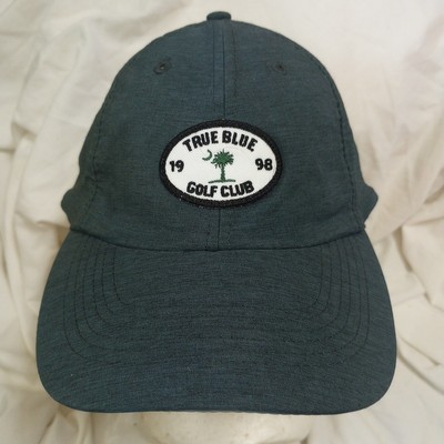 ヴィンテージ St County Golf キャップ ライトブル True Blue Golf Club 1998 Black Pawleys Island South Carolina