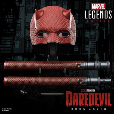 Hasbro Daredevil Born Again Premium Rollenspiele Maske und Billy Club