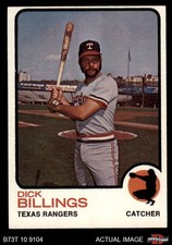 1973 Topps #94 Dick Billings Rangers 5 - EX