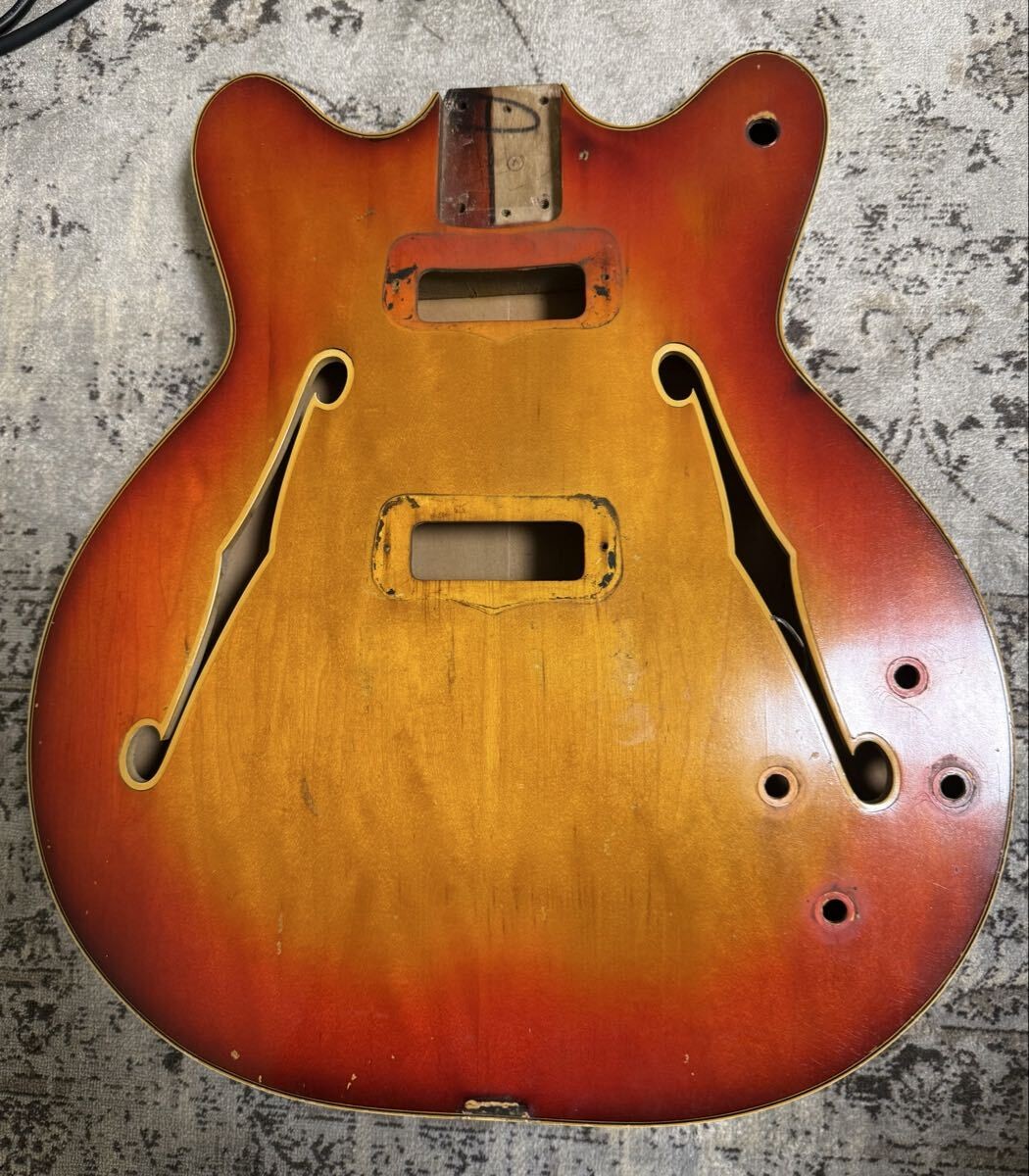 Buy it now Vintage 1966 fender coronado body sunburst fender