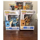 Pokémon Funko Pop Lot (2) Eevee & Vaporeon