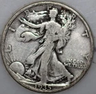 * 1935-S Walking Liberty Half Dollar 90% Silver As Shown