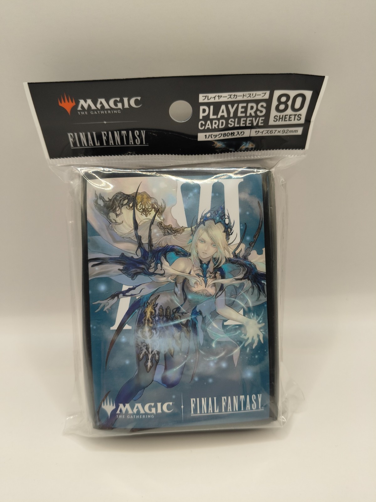 MAGIC THE GATHERING FINAL FANTASY XVI (16) SHIVA 80 CARD SLEEVES (ENSKY)