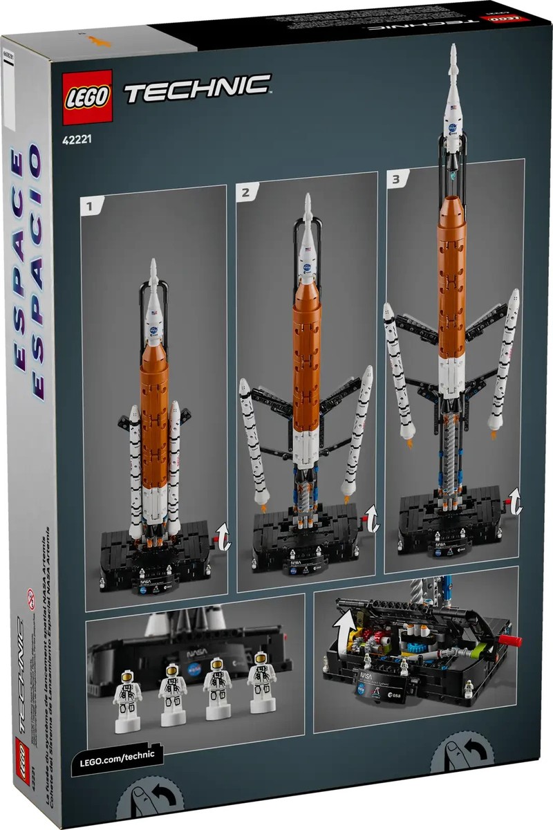 LEGO NASA Artemis Space Launch System Rocket (42221) New Sealed