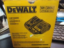 4A DeWalt 20V Max Battery Charger 12V Fast Charging DCB115 DCB112 DCB1104