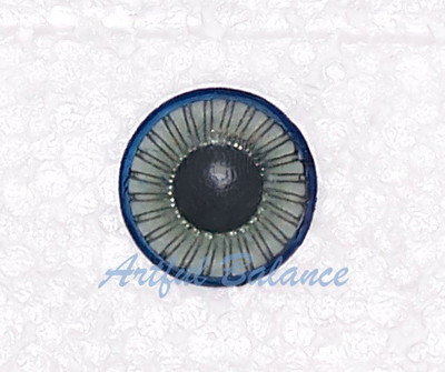 Animal Puppet Craft Safety Owl Veined/Cut Eyes   Blue