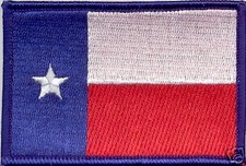 State Flag 100 Embroidered Patch - Texas,Iron-on/sew-on,shoulder,jacket,cap