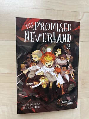 manga buch, The Promised Neverland, Band 3