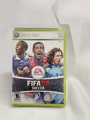 FIFA Soccer 08 (Microsoft Xbox 360, 2007) TESTED WORKS 