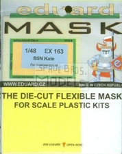 1/48 Eduard #EX163 B5N Kate Mask For Hasegawa Kit