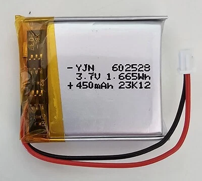 TAKEUROP GENERIC 602030 Batterie Lipo 3.7v 300mah 6x20.5x32mm Lithium Ion 602030 300 mah 1.11wh