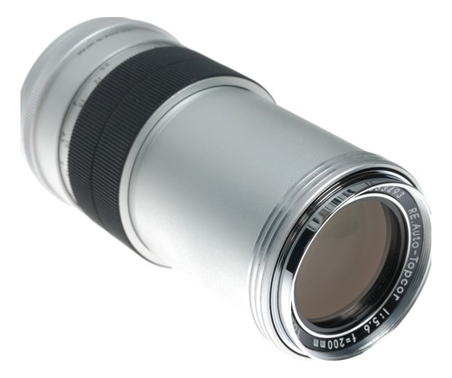 Topcon RE Auto Topcor 1:5.6 f=200mm 5.6/200 SLR antique optics tele lens - Afbeelding 3 van 10