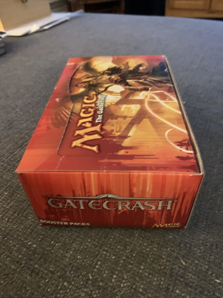 Mtg Empty Booster Box Gatecrash Display Opened - Image 4 of 4