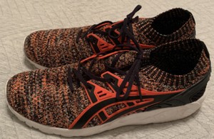 asics multi coloured trainers