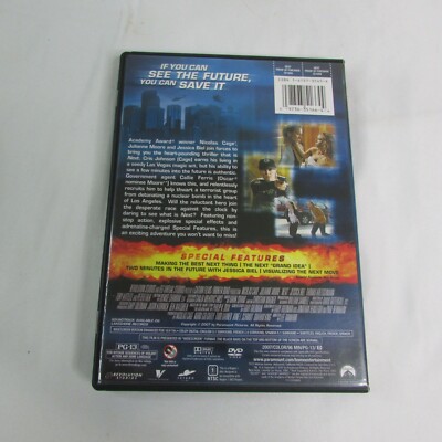 Next DVD Movie Nicolas Cage Julianne Moore Jessica Biel